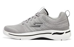 Go Walk Arch Fit Кроссовки для жизни Мужские низкие светло-серые/белые Skechers 216263-ltgy
