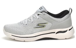 Кроссовки Skechers Go Walk Arch Fit Lifestyle Shoes Men Low-top Gray/White, серый/белый 216254-ltgy | gray/white