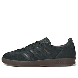 Кроссовки газель для помещений Adidas, зеленый h06272 | dark green/gum