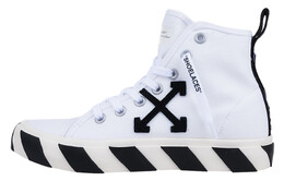 Кеды мужские Off-White высокие, черный / белый omia119f21fab0010110