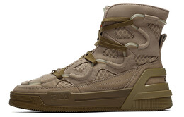 Мужские кроссовки для скейтбординга Lanvin X Salto, высокие, коричневые Fila f12m144143fng