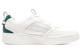 Кроссовки для скейтбординга Sport Court 92 мужские низкие белые/зеленые Skechers 894142-ntgr