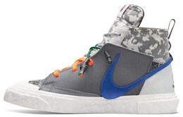 Кроссовки Nike Blazer Mid Readymade White Grey Friends And Family cz3589-002