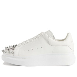 Кроссовки leather spike larry sneakers 'white' Alexander McQueen, белый 705807whtqq9071 | white