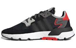 Кроссовки Adidas Nite Jogger Casual Shoes Unisex Low-Top Black Gray Red/White g26311