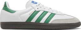 Adidas Кроссовки Samba OG 'White Green', белый ig1024 | white
