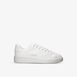 Кроссовки Pure Star из искусственной кожи с вышивкой звездами Golden Goose, белый r04159509 | white