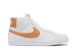 Кроссовки Nike Zoom Blazer Mid SB, белый dm0587 100 | white