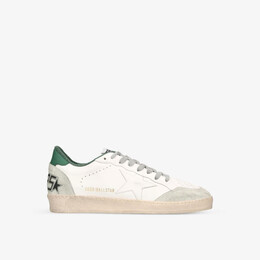 Кожаные низкие кеды ballstar с логотипом Golden Goose, зеленый r04262051 | green oth
