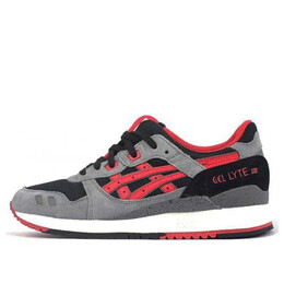 Кроссовки gel lyte iii классические красные Asics, черный h635l-9023 | black/fiery red