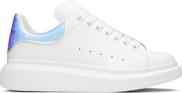 Кроссовки Alexander McQueen Oversized Sneaker White Iridescent, белый 561580 whvi5 9375 | white