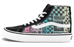 Кроссовки Vans SK8-HI Black Green White vn0a4uwn42k