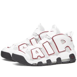 Кроссовки Nike Air More Uptempo 96, бело-красный fb1380-100 | white, red, summit & dark beetroot