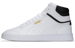 Кроссовки Puma Shuffle Mid 'White Black Gold' 380748-01