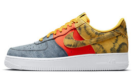 Кроссовки Nike Air Force 1 Low Tie Dye Dark Sulphur cz0337-700