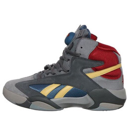 Кроссовки shaq attaq x dc comics 'man of steel' Reebok, мультиколор hq4587 | alloy/brave blue/rich magma