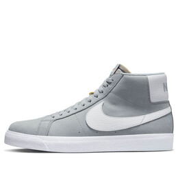 Кроссовки sb blazer mid wolf grey Nike, серый dv5467-001 | wolf grey