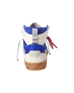 Высокие кеды Off-White Floating Arrow из кожи и замши, синий 7445783019580 | blue