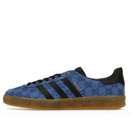 Кроссовки x gucci gazelle Adidas, синий ie2265 | blue/core black/blue