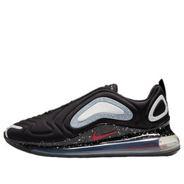 Кроссовки undercover x air max 720 Nike, черный cn2408-001 | black/university red