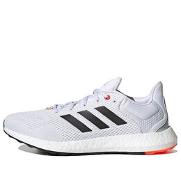 Кроссовки pureboost 21 Adidas, белый gy5099 | white/black