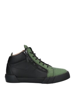 Кеды Giuseppe Zanotti, зеленый 17604065px | military green