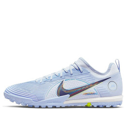 Кроссовки mercurial air zoom vapor 14 pro tf Nike, серый dj2851-054 | gray/light blue/blue/blackblue