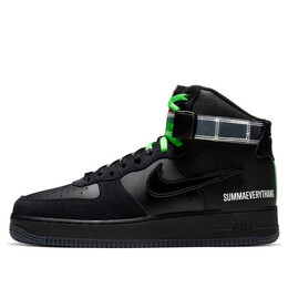 Кроссовки x lauren halsey air force 1 high le Nike, черный cu3052-001 | black