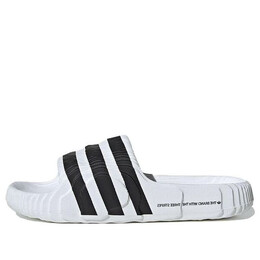 Кроссовки оригиналы adilette 22 Adidas, белый if3668 | white/black