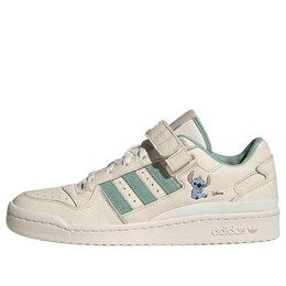Кроссовки форум низкие x дисней стежок Adidas, белый hq6374 | wonder white/hazy green/off white