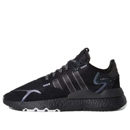 Кроссовки ночные джоггеры Adidas, черный fv8027 | black