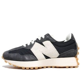 Кроссовки 327 New Balance, черный ms327kb1 | black/dark blue