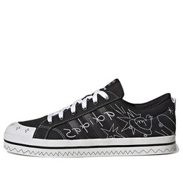 Кроссовки бравада обувь Adidas, черный hp3167 | black / white