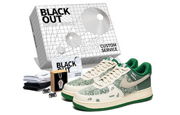 Кроссовки Nike Air Force 1 Skateboard Shoes Men Low-Top White Green do5220-131