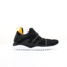 Черные синтетические мужские кроссовки на шнуровке Tsugi blaze Solar Black 364771 01 Puma, черный 3837024 | schwarz