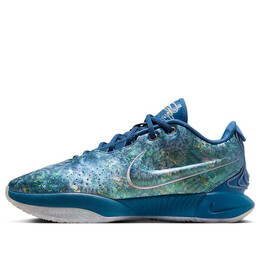 Кроссовки lebron 21 ep Nike, синий fn0709-400 | industrial blue/photon dust/emerald rise/metallic silver