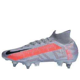 Кроссовки mercurial superfly 7 elite sg pro Nike, серый cj6136-907 | gray/pink