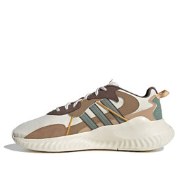Кроссовки с высоким хвостом Adidas, белый id1129 | creamwhite/light brown/dark brown/grayblue