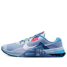 Кроссовки metcon 7 amp Nike, синий dh3382-504 | blue/white
