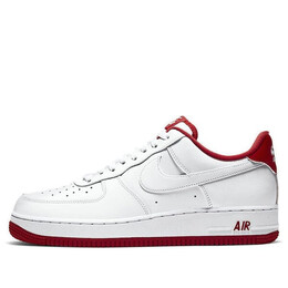 Кроссовки air force 1 низкие Nike, красный cd0884-101 | red/white