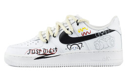 Кроссовки Nike Air Force 1 Skateboard Shoes Men Low-Top White Black cw2288-111