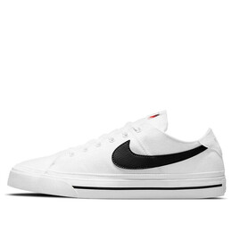 Кроссовки Court Legacy Canvas Nike, белый cw6539-101 | white/black