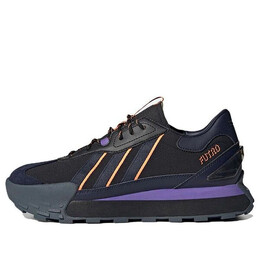 Кроссовки neo futro mixr Adidas, черный hq4576 | core black / legend ink / purple rush