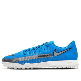 Кроссовки фантом gt pro react tf Nike, синий ck8468-400 | blue/silver/white