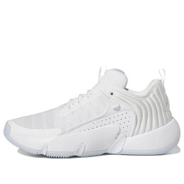 Кроссовки оригиналы trae unlimited Adidas, белый ie2142 | cloud white / light blue