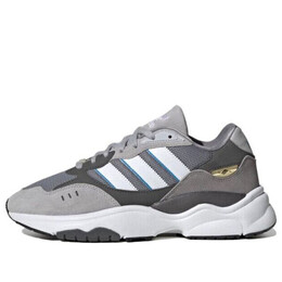Кроссовки оригинал ретро f90 Adidas, серый fz6605 | grey five / core black / pulse blue