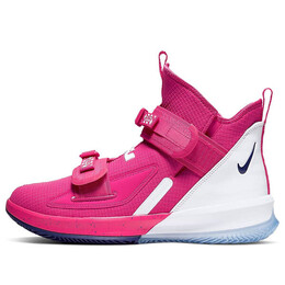 Кроссовки леброн солдат 13 Nike, красный cv1942-600 | rose red/white