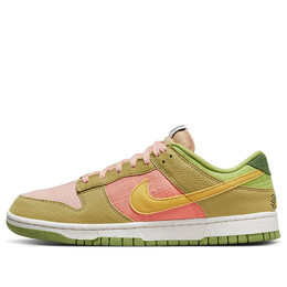 Кроссовки данк лоу Nike, оранжевый dm0583-800 | arctic orange/sanded gold/vivid green