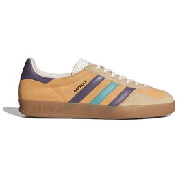 Кроссовки Adidas Gazelle Indoor, оранжевый/фиолетовый/зеленый ig1636 | glow orange/shadow violet/off white