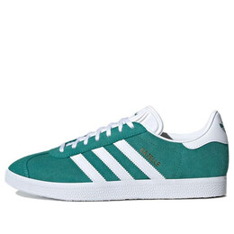 Кроссовки газель Adidas, зеленый fu9672 | green/white